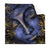 Textil Ersatzdruck Buddha In Gold Blau Quadrat Produktvorschau Frontal