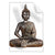 Textil Ersatzdruck Buddha In Lotus Pose No 2 Hochformat Produktvorschau Frontal