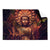 Textil Ersatzdruck Buddha Lotusbluete Querformat Produktvorschau Frontal