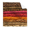 Textil Ersatzdruck Bunte Gewuerze Quadrat Produktvorschau Frontal