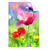 Textil Ersatzdruck Bunte Mohnblumen Hochformat Produktvorschau Frontal