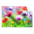 Textil Ersatzdruck Bunte Mohnblumen Querformat Produktvorschau Frontal