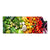 Textil Ersatzdruck Bunte Vielfalt Frischer Fruechte Panorama Produktvorschau Frontal