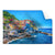 Textil Ersatzdruck Buntes Dorf Manarola Querformat Produktvorschau Frontal