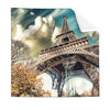 Textil Ersatzdruck Eifelturm In Paris Quadrat Produktvorschau Frontal