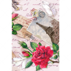Textil Ersatzdruck Eifelturm Rosen Hochformat Motivvorschau