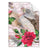 Textil Ersatzdruck Eifelturm Rosen Hochformat Produktvorschau Frontal