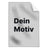 Textil Ersatzdruck Eigenes Motiv Hochformat Produktvorschau Frontal