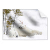 Textil Ersatzdruck Eisbaerenfamilie In Winterlicher Landschaft Querformat Produktvorschau Frontal
