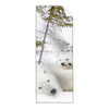 Textil Ersatzdruck Eisbaerenfamilie In Winterlicher Landschaft Schmal Produktvorschau Frontal