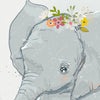 Textil Ersatzdruck Elefant Entlein Querformat Zoom