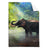 Textil Ersatzdruck Elefant Im Wasser Hochformat Produktvorschau Frontal