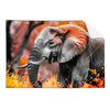 Textil Ersatzdruck Elefant Savannenzauber In Afrika Querformat Produktvorschau Frontal
