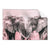 Textil Ersatzdruck Elefanten Harmonie In Pastell Querformat Produktvorschau Frontal