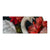 Textil Ersatzdruck Eleganter Schwan Mit Blumen Panorama Produktvorschau Frontal