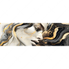 Textil Ersatzdruck Elegantes Gold Schwarzes Portraet Panorama Motivvorschau