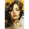 Textil Ersatzdruck Estelle Dynamische Portraetkunst Hochformat Motivvorschau