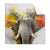 Textil Ersatzdruck Farbenexplosion Mit Elefant Quadrat Produktvorschau Frontal