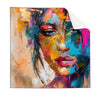 Textil Ersatzdruck Farbexplosion Portraet Lola Quadrat Produktvorschau Frontal