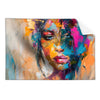Textil Ersatzdruck Farbexplosion Portraet Lola Querformat Produktvorschau Frontal