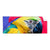 Textil Ersatzdruck Federn Papagei Panorama Produktvorschau Frontal