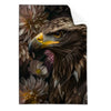 Textil Ersatzdruck Florale Eleganz Und Adlerblick Hochformat Produktvorschau Frontal