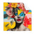 Textil Ersatzdruck Florales Frauenportraet Fiona Quadrat Produktvorschau Frontal