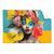 Textil Ersatzdruck Florales Frauenportraet Fiona Querformat Produktvorschau Frontal