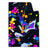 Textil Ersatzdruck Fluid Art Bubbless Neon Hochformat Produktvorschau Frontal