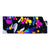 Textil Ersatzdruck Fluid Art Bubbless Neon Panorama Produktvorschau Frontal