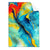Textil Ersatzdruck Fluid Art Floral No 2 Hochformat Produktvorschau Frontal