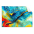 Textil Ersatzdruck Fluid Art Floral No 2 Querformat Produktvorschau Frontal