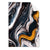 Textil Ersatzdruck Fluid Art Goldrausch Hochformat Produktvorschau Frontal