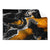 Textil Ersatzdruck Fluid Art Schwarzes Meer Querformat Produktvorschau Frontal