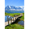 Textil Ersatzdruck Franzoesische Alpen Hochformat Motivvorschau