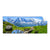 Textil Ersatzdruck Franzoesische Alpen Panorama Produktvorschau Frontal
