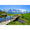 Textil Ersatzdruck Franzoesische Alpen Querformat Motivvorschau