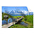 Textil Ersatzdruck Franzoesische Alpen Querformat Produktvorschau Frontal