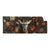 Textil Ersatzdruck Friedlicher Hirsch Und Blueten Panorama Produktvorschau Frontal