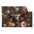 Textil Ersatzdruck Friedlicher Hirsch Und Blueten Querformat Produktvorschau Frontal