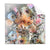 Textil Ersatzdruck Fuchs Blumen Quadrat Produktvorschau Frontal