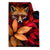 Textil Ersatzdruck Fuchs Im Herbstlaub Hochformat Produktvorschau Frontal