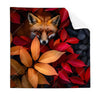 Textil Ersatzdruck Fuchs Im Herbstlaub Quadrat Produktvorschau Frontal