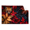 Textil Ersatzdruck Fuchs Im Herbstlaub Querformat Produktvorschau Frontal