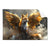 Textil Ersatzdruck Fuchs Mit Goldenen Fluegeln Querformat Produktvorschau Frontal