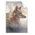 Textil Ersatzdruck Fuchs Wald Hochformat Produktvorschau Frontal