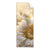 Textil Ersatzdruck Funkelnde Blumen In Gold Schmal Produktvorschau Frontal