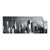 Textil Ersatzdruck Futuristische Skyline Panorama Produktvorschau Frontal