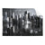 Textil Ersatzdruck Futuristische Skyline Querformat Produktvorschau Frontal