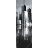Textil Ersatzdruck Futuristische Skyline Schmal Motivvorschau